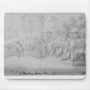 In Bloomsbury Quadrat während der Hitzewelle, 182 Mousepad