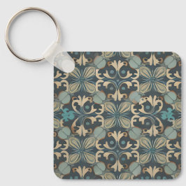 in blue schlüsselanhänger