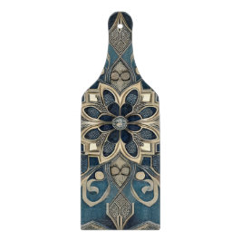 in blue schneidebrett