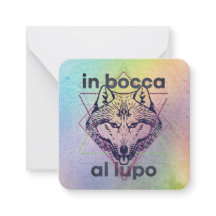 In Bocca al lupo viel Glück Castmato Eröffnung Nac