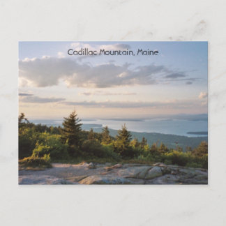 In Cadillac Sunset Postkarte