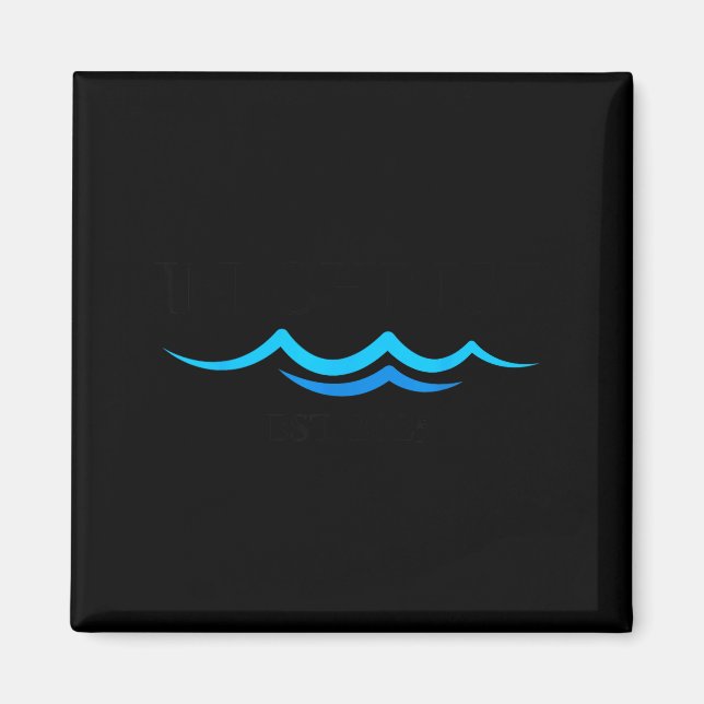In Christ Baptism New Believer Confirmation Milest Magnet (Vorne)