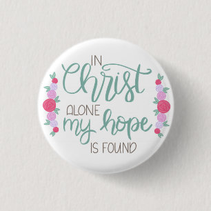 In Christus allein ist meine Hoffnung gefundenes Button