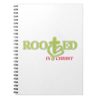 In Christus verwurzeltes christliches Journal-Noti Notizblock