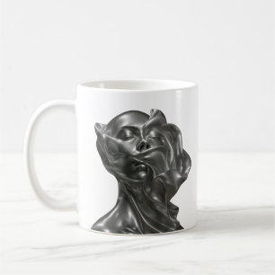 In Chrom gehüllt Kaffeetasse