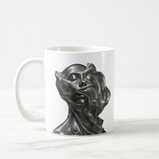 In Chrom gehüllt Kaffeetasse (Links)