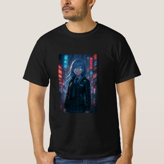 „In Code geboren. Für die Erde gestaltet.“ T-Shirt (Vorderseite)