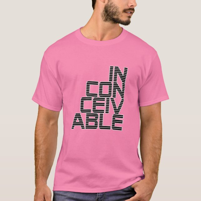 in con ceiable T-Shirt (Vorderseite)