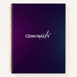 In Crime Spiral Notebook Notizbuch