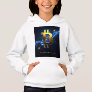 In Crypto We Trust Kinder Bitcoin Hoodie