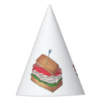 In Da Club Turkey Club Sandwich Funny Feinschmecke