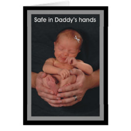 In Daddys Händen sicher