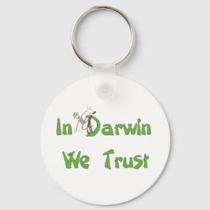 In Darwin vertrauen wir Schlüsselanhänger