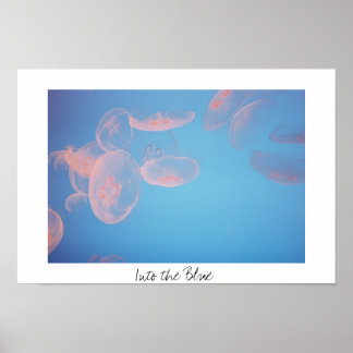 In das Blau Poster