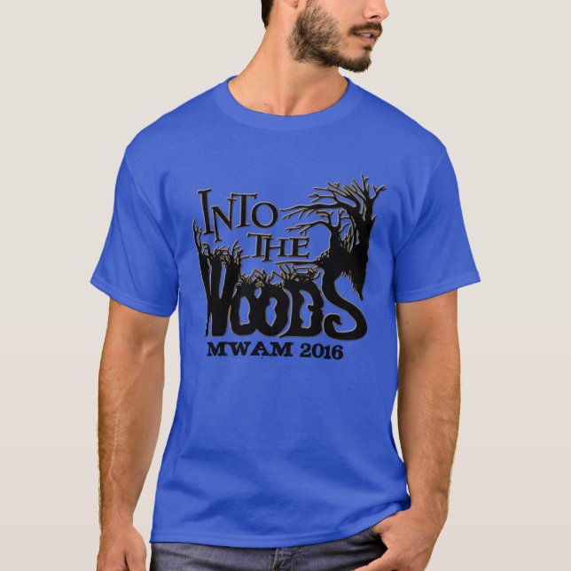 In das Holz-Erwachsen-Shirt T-Shirt (Vorderseite)