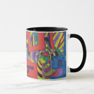 In das Netz, Abstrakte Tasse der Kunst
