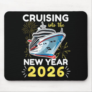 In das neue Jahr 2026 cruisen Mousepad