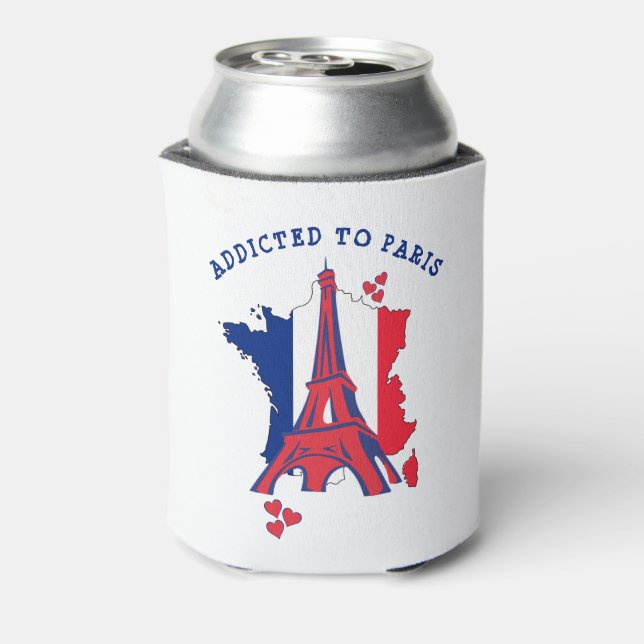 IN DAS PARIS-Monogramm AUFGENOMMEN Dosenkühler (Kanne Rückseite)