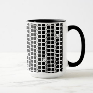 In das Wald  Black Ringer Tasse
