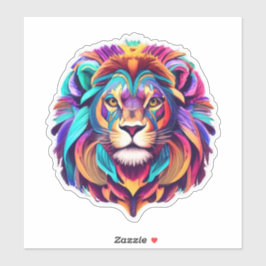 In das "Wild Lion"-Stickerpack Aufkleber