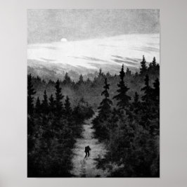 In das Woods Theodor Kittelsen Poster