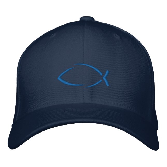 In deinem Glauben Bestickte Baseballkappe (Vorderseite)