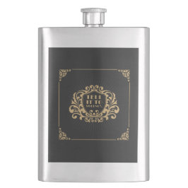 In den 1920er Jahren erzählen sie Sweeney Art Deco Flachmann