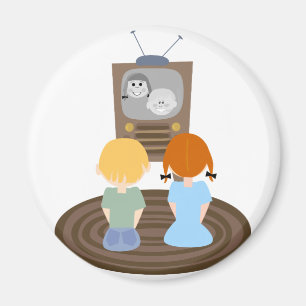 In den 1950er Jahren sah man Kinder Magnet