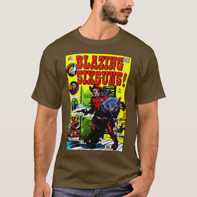 In den 1950er Jahren schlagen sechs Waffen! T - Sh T-Shirt (Vorderseite)