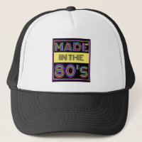 IN DEN 80ER JAHREN GESCHAFFENE TYPOGRAFIE-FASHION