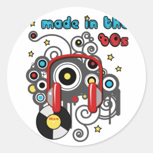In den 80er Jahren hergestellt Stickers