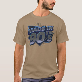 In den 90ern hergestellt Retro-Abzeichen Design Fr T-Shirt