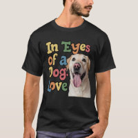 In den Augen einer Hunde-Liebe