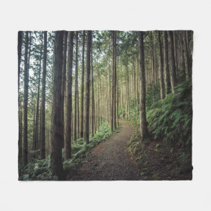 In den Bergen Wakayama wandern, Japan Fleecedecke