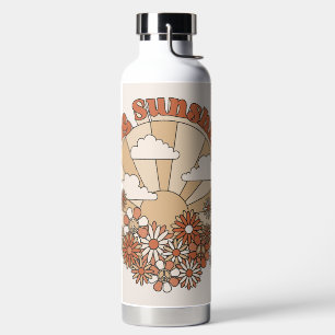 In den Blume Groovy Daisy Hippie den Sonnenschein Trinkflasche
