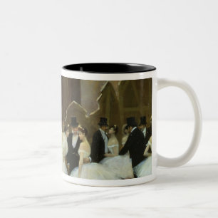 In den Flügeln am Opernhaus, 1889 Zweifarbige Tasse