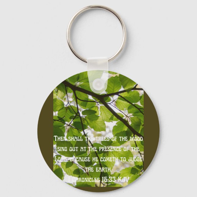 in den Geschenken des Herrn aussingen Schlüsselanhänger (Vorderseite)