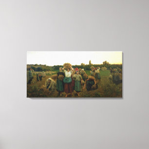 In den Gleaners nennen, 1859 Leinwanddruck