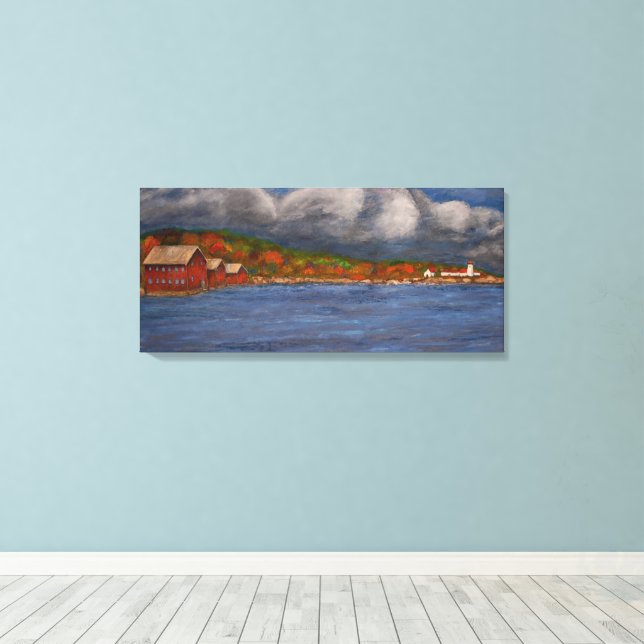 In den Hafen Leinwanddruck (Insitu (Holzboden))