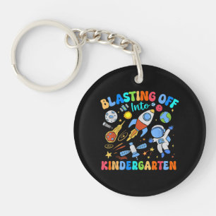 In den Kindergarten starten Zurück zur Schule Schlüsselanhänger