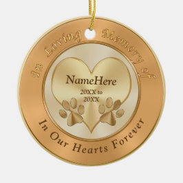 In den liebevollen keramikornament