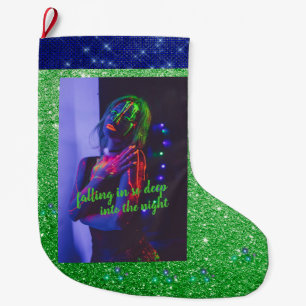 In den nächtlichen Strumpf Großer Weihnachtsstrumpf