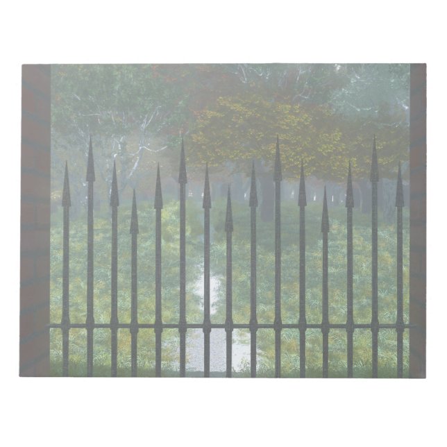 In den Old Forest Notepad Notizblock (Vorderseite)