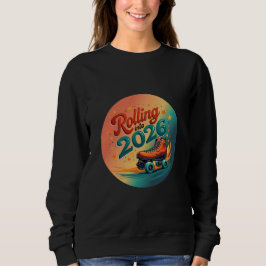 In den Retro-Skate-Sweatshirt für 2026 hineinrolle Sweatshirt