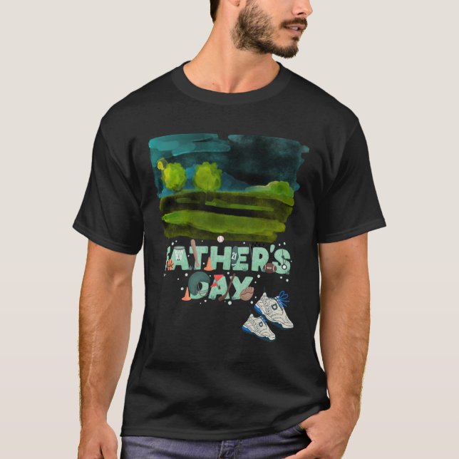 In den Schuhen meines Vaters - Herzlicher Vater T-Shirt (Vorderseite)