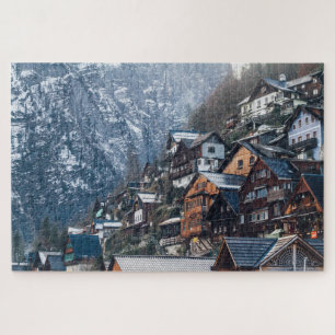 In den Snowy Mountain gebaute Zuhause