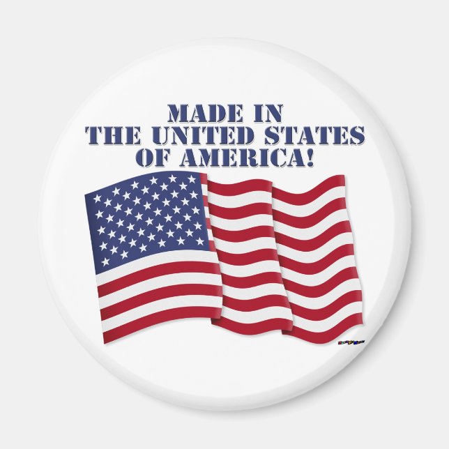 IN DEN USA! MAGNET (Vorne)