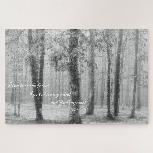 In den Wald I Go - 20x30 - 1014 Stk. (Horizontal)