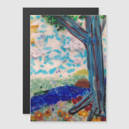 In den Wald Magneteinladung