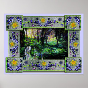 In den Wald Poster